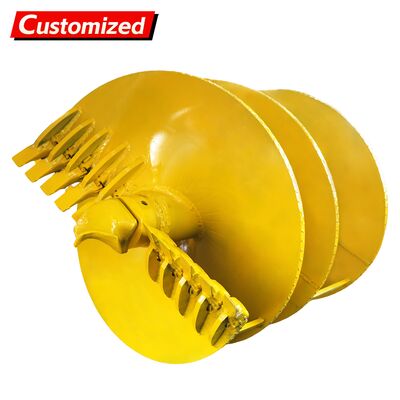 قیمت خوب دستگاه حفاری مته ای سفارشی، دکل حفاری، دستگاه خاک برداری، مته اوگر شمع کوبی، یا مته اوگر دو پیچی با طراحی پیچ مستقیم برای ساخت پل و جاده آنلاین