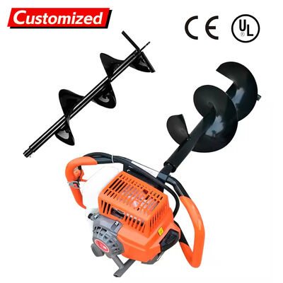 قیمت خوب دریل زمینی قابل حمل بنزینی - دستگاه حفاری چند منظوره برای کاشت درخت و معدن آنلاین