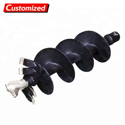 قیمت خوب دریل خاک با استحکام کششی بالا و مقاوم در برابر زنگ زدگی با طراحی انعطاف پذیر برای حفاری با تراکتور در خاک سخت و یخ زده آنلاین
