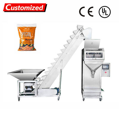 قیمت خوب دستگاه پر کردن و مهر و موم گرانول نیمه اتوماتیک با فولاد ضد زنگ 201/304 ساخت و ساز و ظرفیت 5-10 کیسه / دقیقه آنلاین