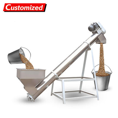 قیمت خوب فیدر پیچ و نوار نقاله مارپیچ مقاوم در برابر حرارت سفارشی برای مصارف صنعتی آنلاین